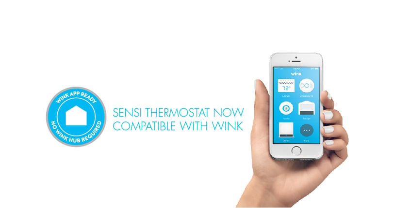 Control your Sensi thermostat with Wink smart home platform